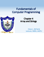 Chapter 4 (Part I) - Array and Strings.pdf